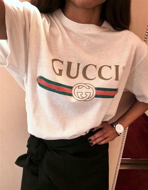 t shirt gucci femme 2018|gucci long sleeve shirt.